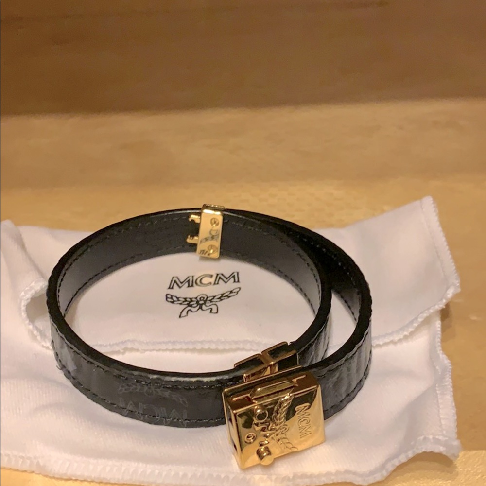 Authentic MCM wrap bracelet. Excellent condition